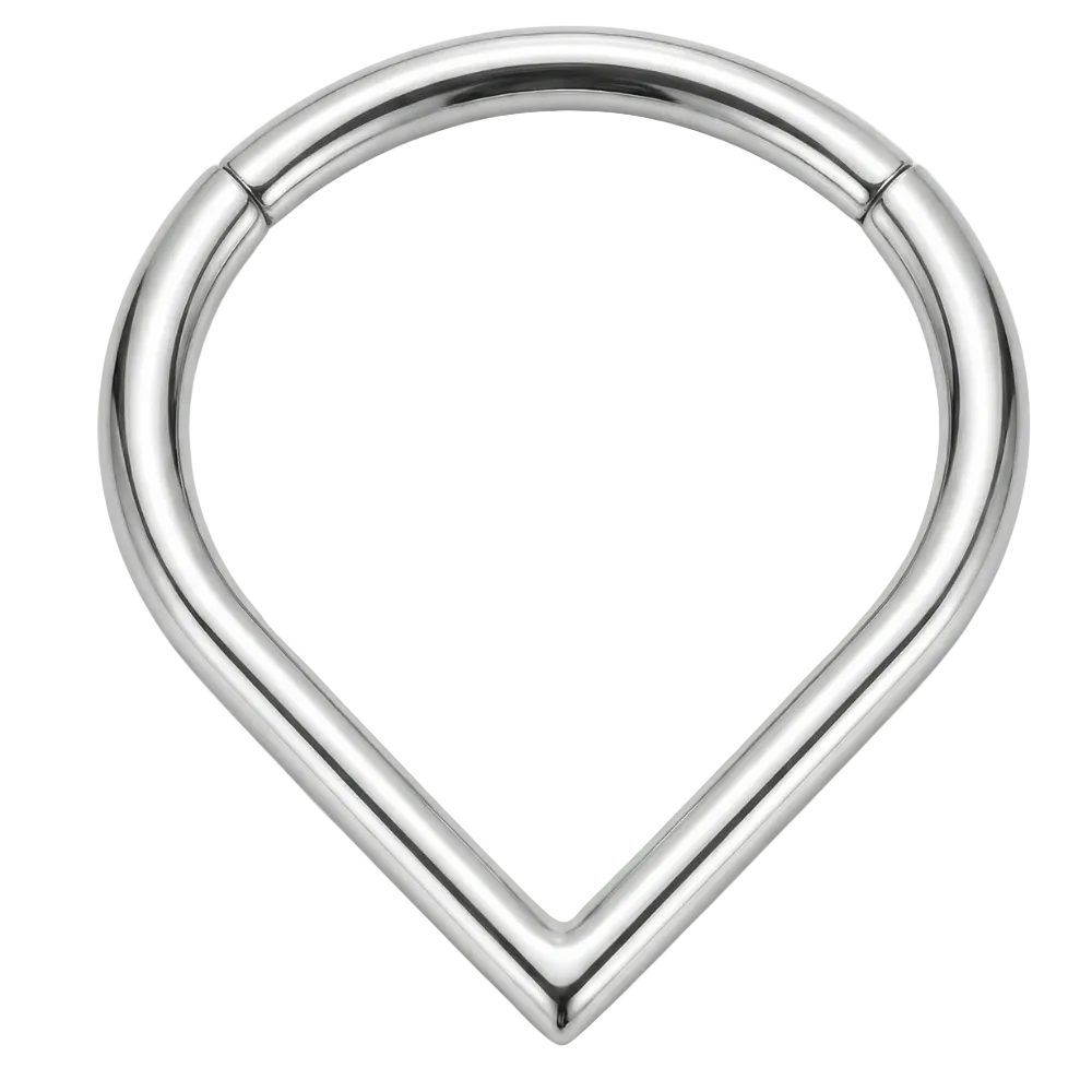 Titanium Segmented Clicker - Teardrop