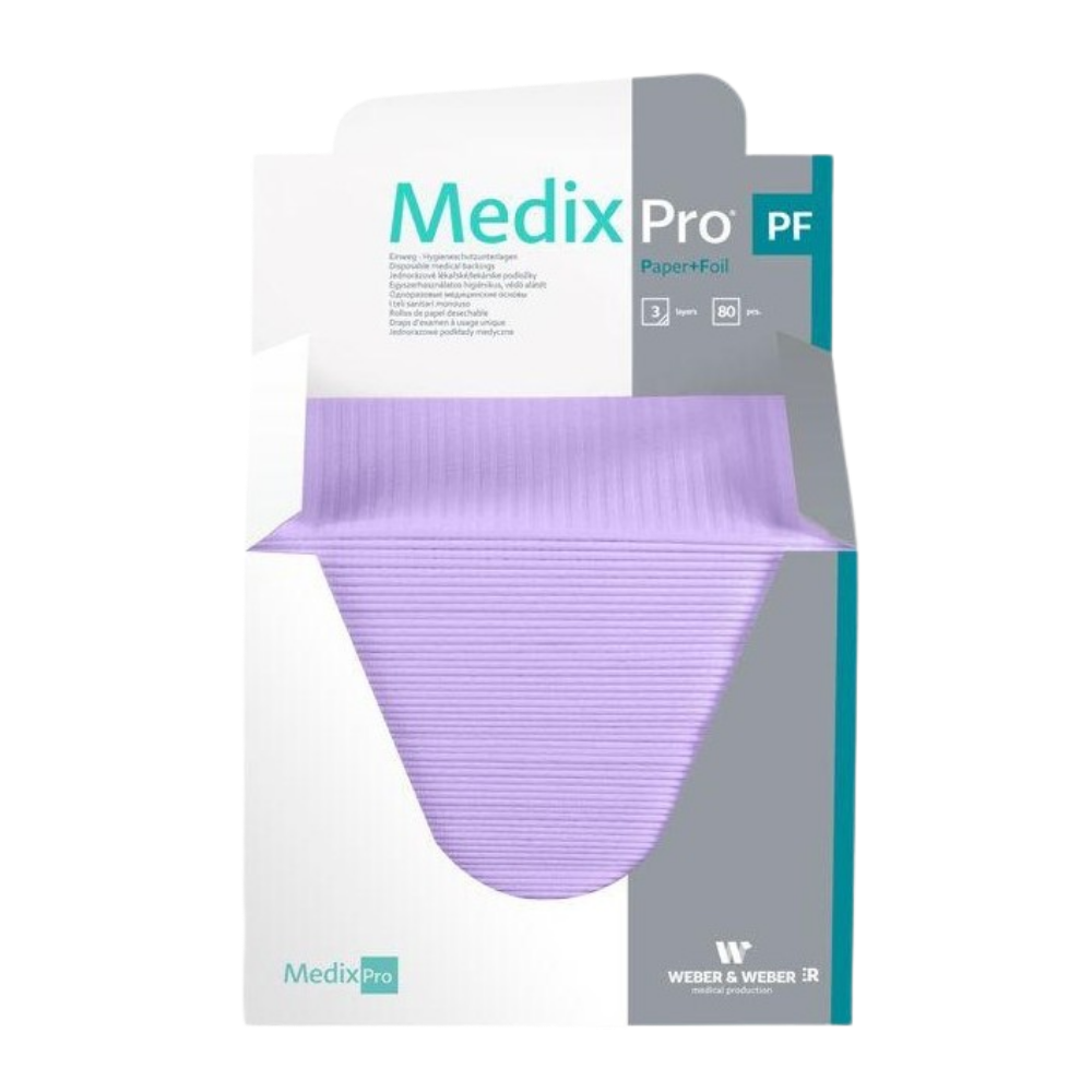 MedixPro Foldable Paper-Foil Pads 80 Pieces - Various Colors
