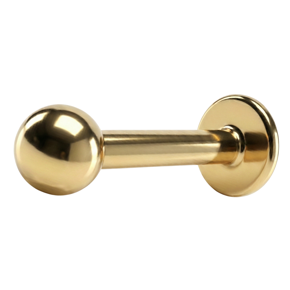 Titanium Labret With Ball - External Thread