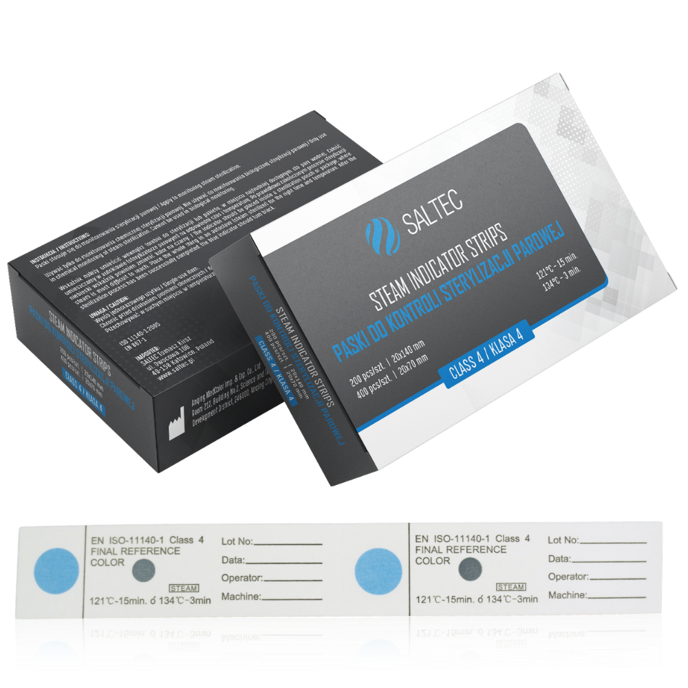 Tiras de esterilización Saltec Clase 4 - 2x200 tiras