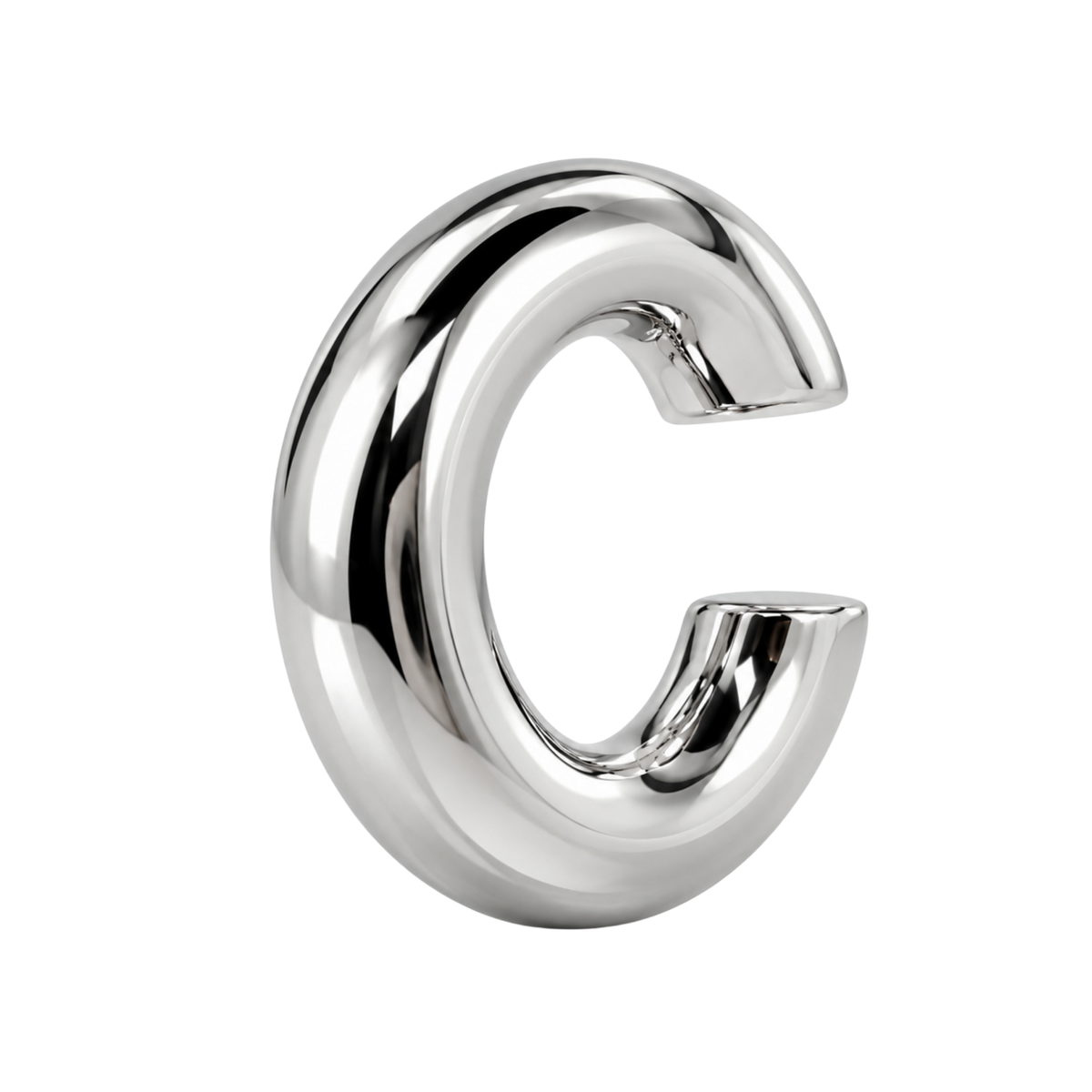 Nausznica Gruba Gładka - Ear Cuff