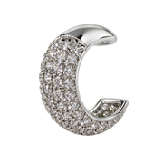 Nausznica Szeroka z Cyrkoniami - Ear Cuff