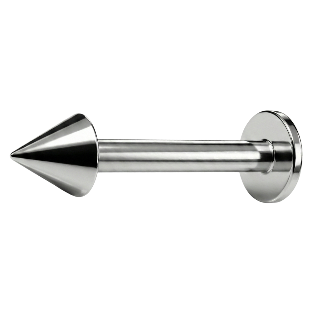 Stalowy Labret Ze Stożkiem - Z Gwintem Wewnętrznym