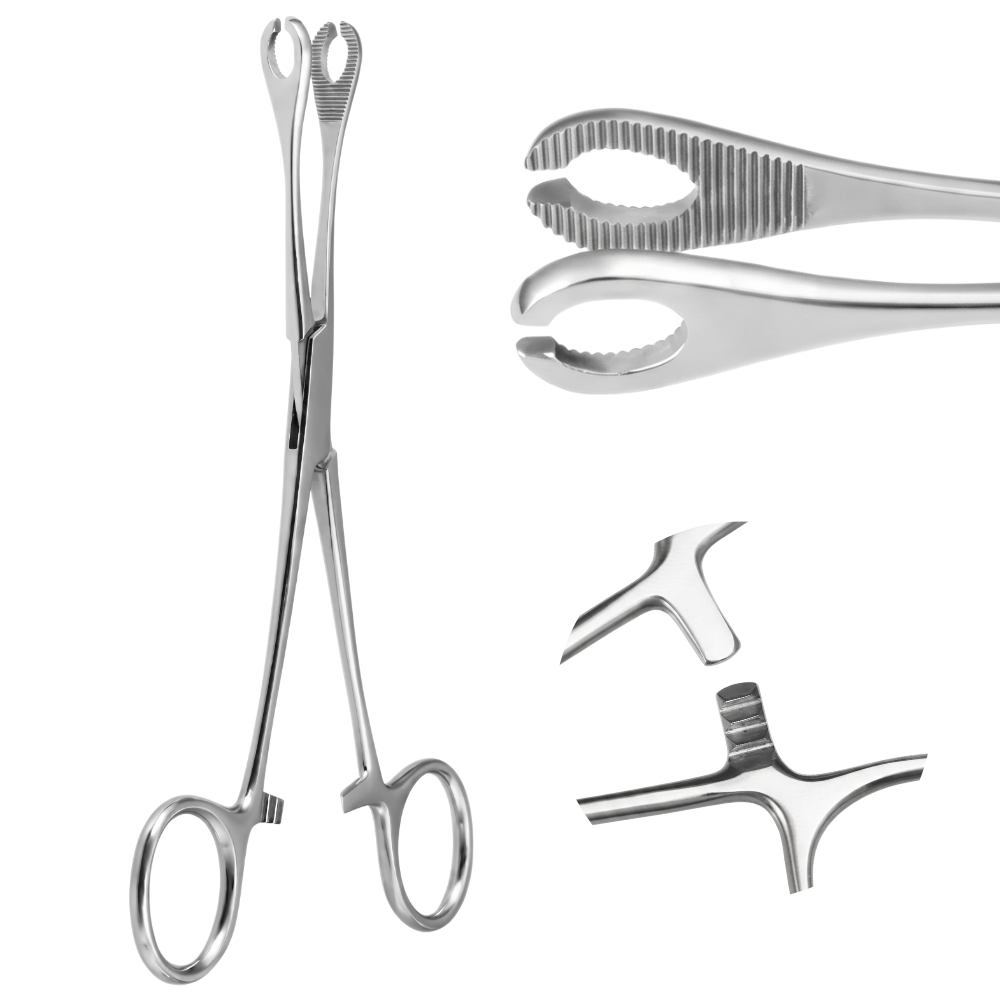Alicates para piercing - Redondo, Abierto, 0,5 cm