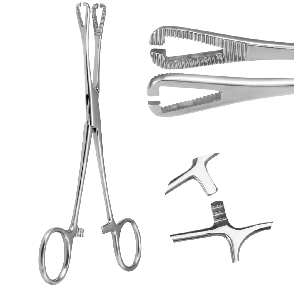 Pinza per piercing - Triangolo, aperta, 0,5 cm