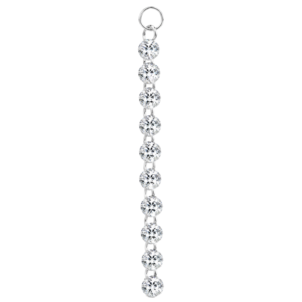 Titanový přívěsek Cascade Cubic Zirconia