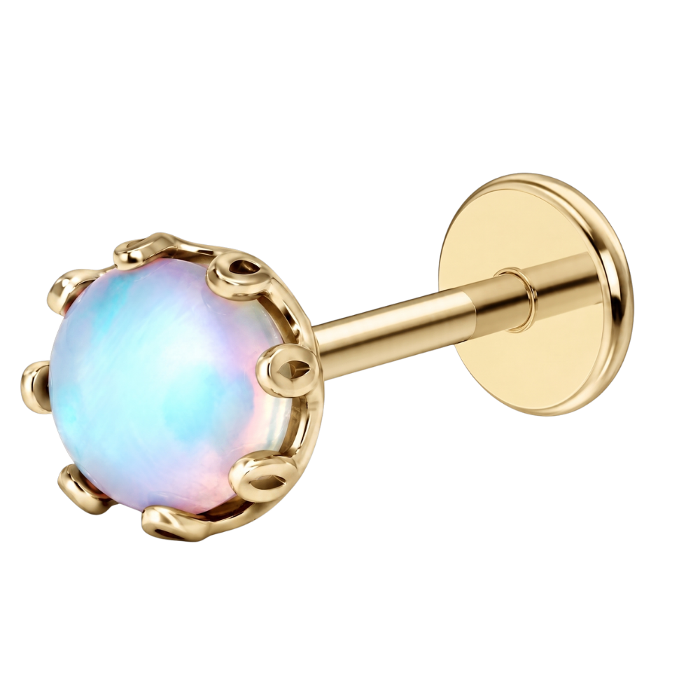 Titanový dekorativní Full Moon Labret