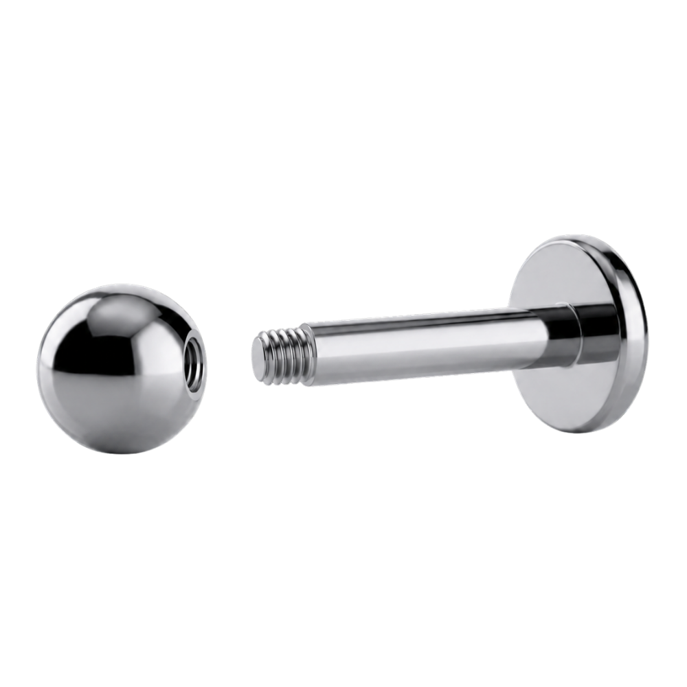 Titanium Ball Labret With External Thread