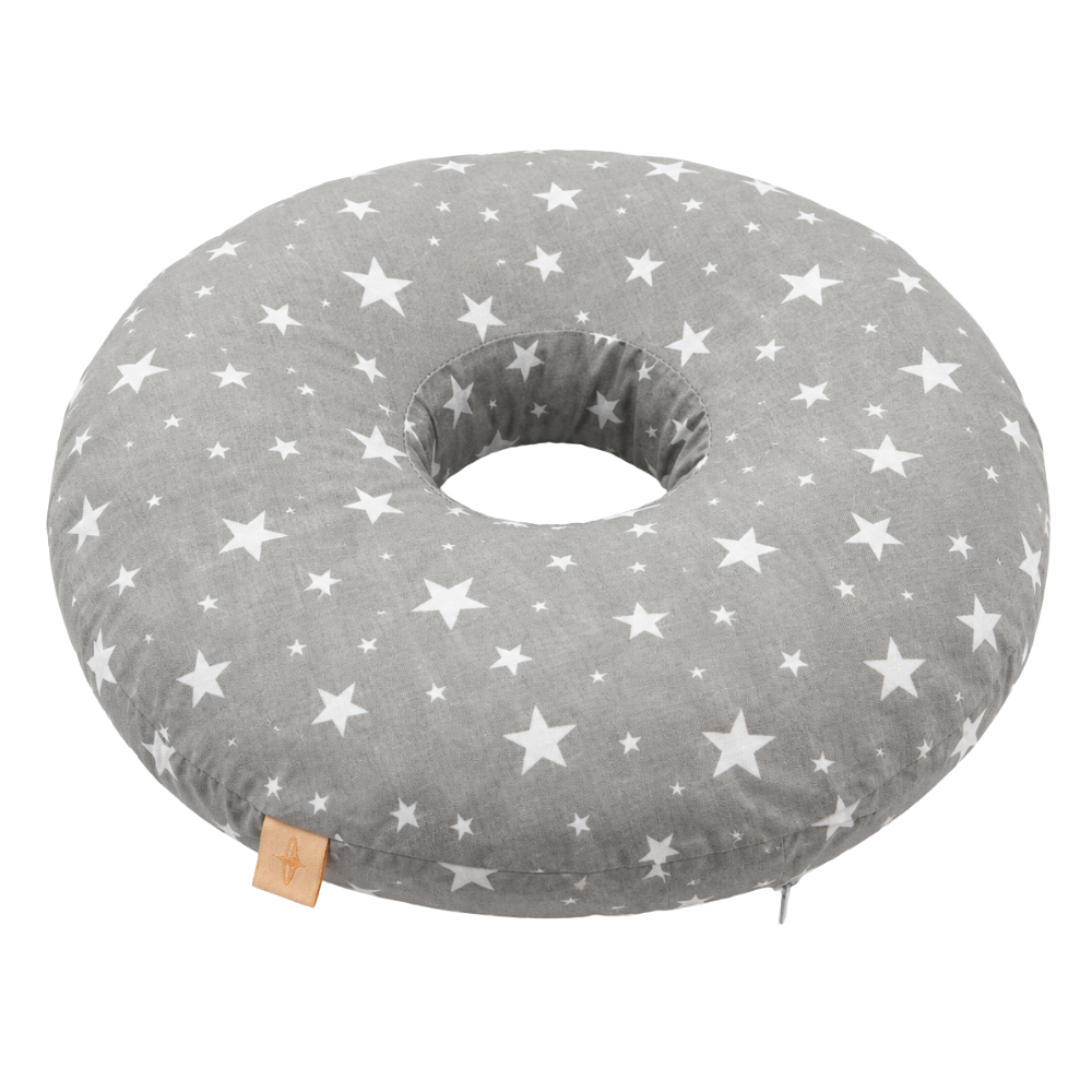 Donut pillow for piercing - cotton, 30 cm, Polish product