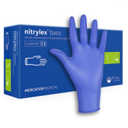 Puderfreie Nitrilhandschuhe - Mercator Nitrylex Basic