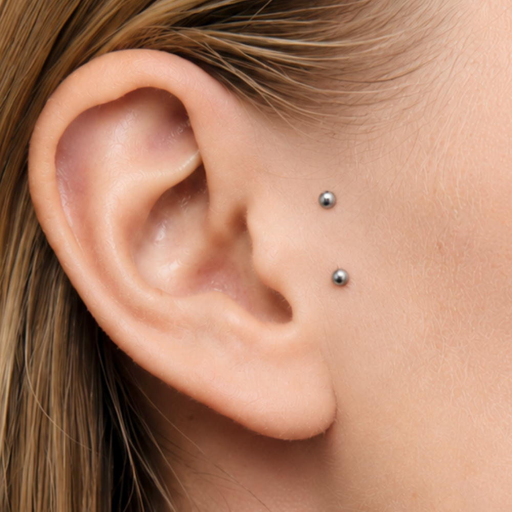 Surface piercing