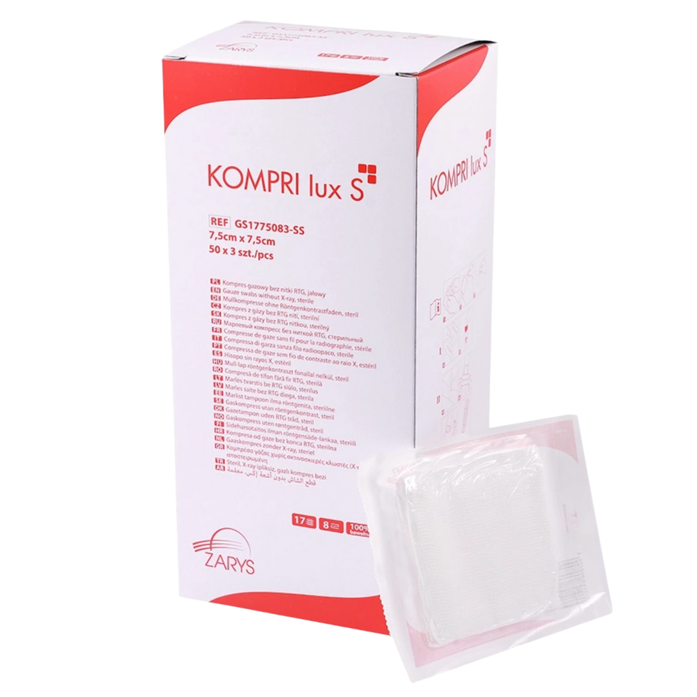 Sterile Gauze Compress - 5 Pieces/1 Package